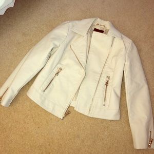 Express leather jacket